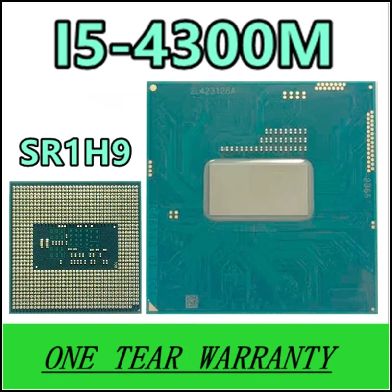 

I5-4300M SR1H9 I5 4300M 2.6 GHz Dual-Core Quad-Thread Prosesor CPU 3M 37 Watt Soket G3/RPGA946B