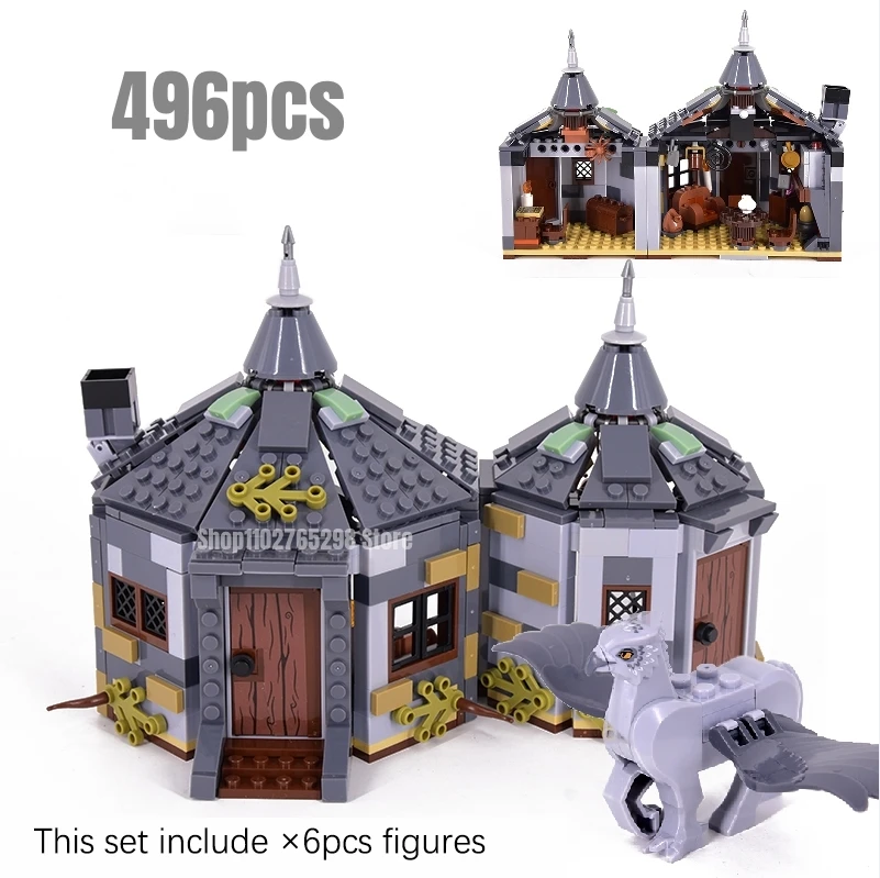 496Pcs Hut Rescue Building Blocks Fit 75947 Model Bricks Toys For Chilren Gift