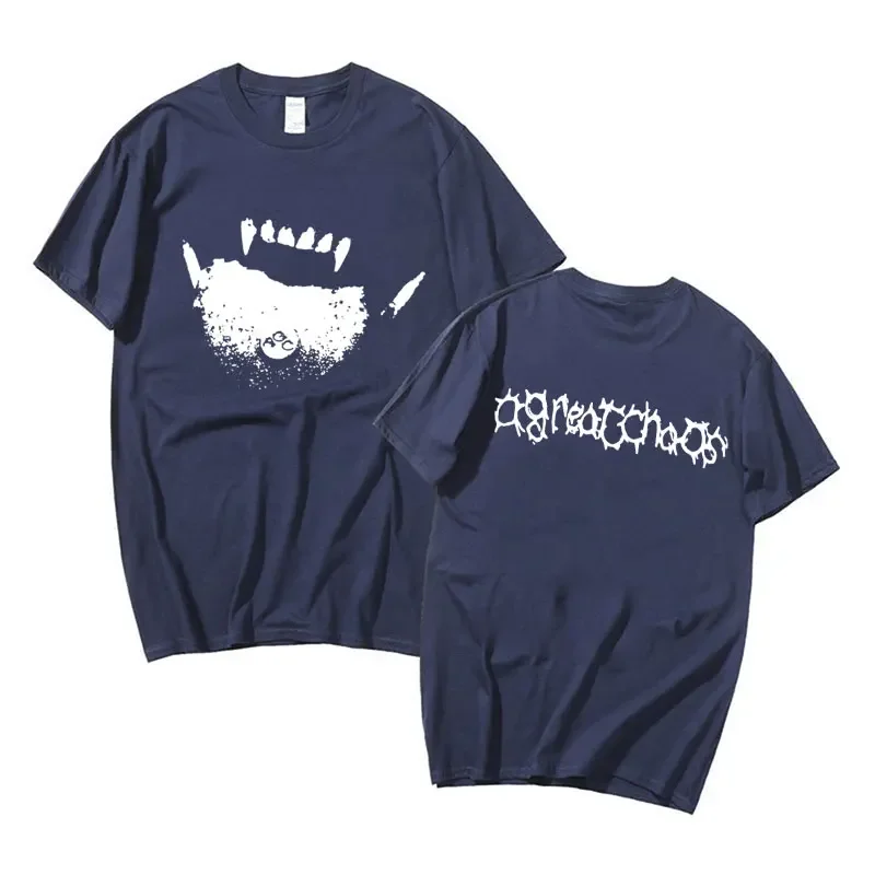 Ken Carson AGC オフィシャル Tシャツ Ken Carson AGC A Great Chaos HHE Album Tour Merch Tee - All