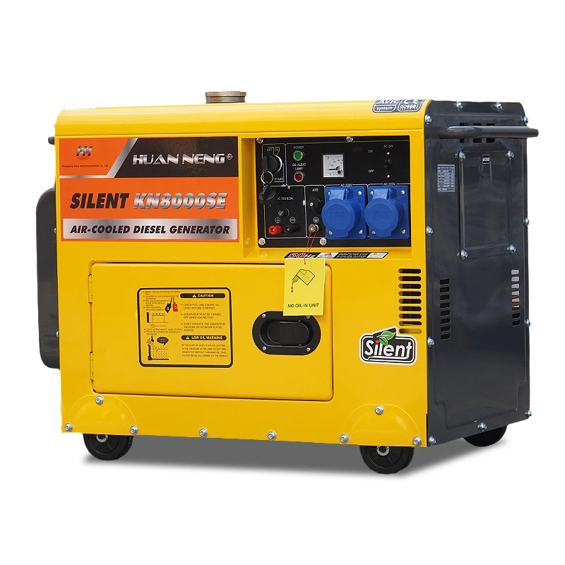 

50/60Hz 10kva silent dies el generator single phase sound proof dies el generator 5kva/8kva generators