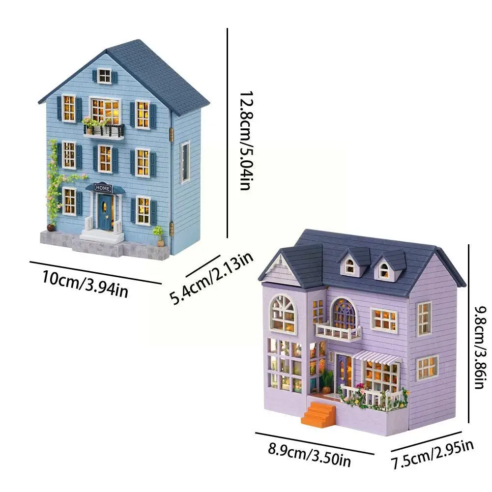 جديد لتقوم بها بنفسك خشبية مصغرة بناء عدة بيوت الد...