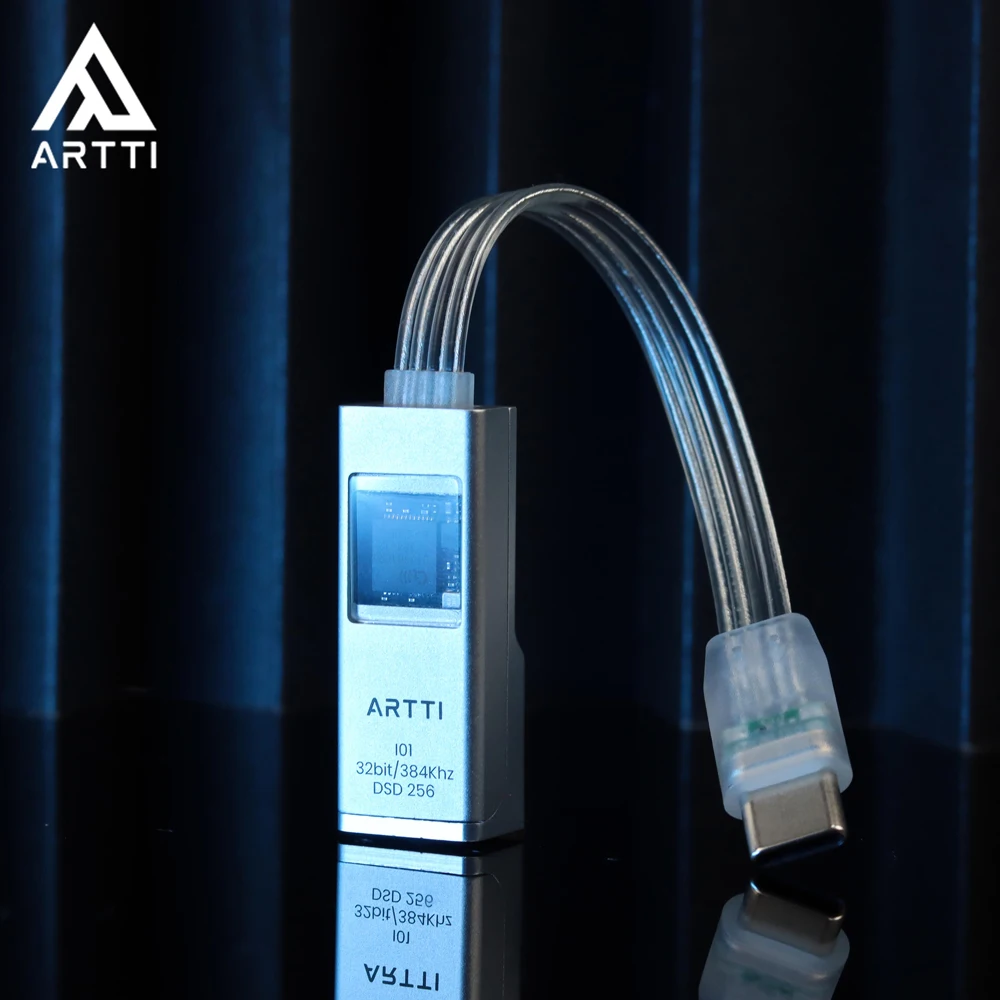ARTTI i01 Headphone Adapters, CS43198 USB CT7601CR Chip, Portable Mini Decoder Type-c to 3.5mm Connector Adapters audio adapter,earphone amplifier adapter,audio converter adapter,headphone adapter,headphone amplifier adapter,earphone headphone adapter
