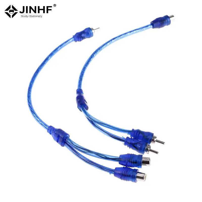RCA Female to Male Audio Splitter Cable for Subwoofers and Speakers