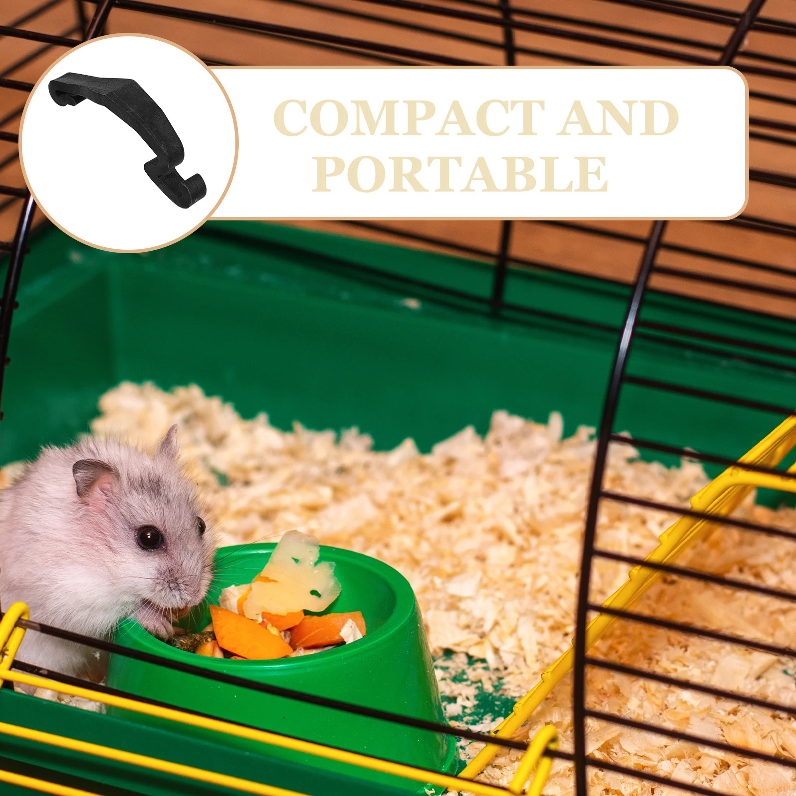 Cage Edge Retainer 20Pcs Small Animal Cage Buckle Rabbit Habitat Clip Hamster Lock Edge Connector Pet Enclosure Cages