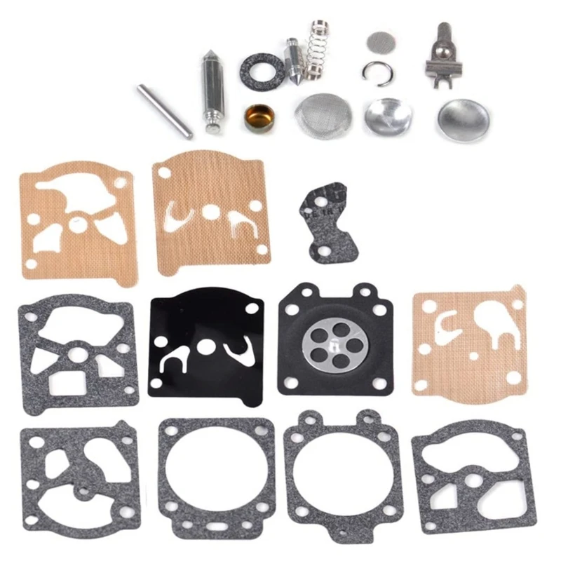 Carburetor Replacement Parts Carburetor Accessories Carburetor Kit 10 Sets/5/2/1 Set Carb Carburetor Diaphragm Gasket Needle Repair Kit For Walbro Series K20-WAT Echo Chainsaw