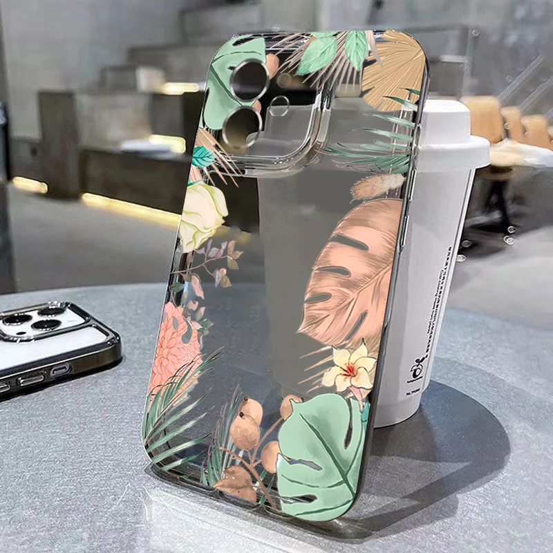 Vibrant Leaves Shockproof Phone Case - Soft, Durable, and Stylish Cover