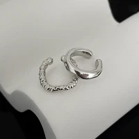 Punk Irregular Geometric Ear Cuff Earrings for Women Non-Piercing Metal Ear Clip Earring Fake Cartilage Fashion Jewelry Party - Image 3