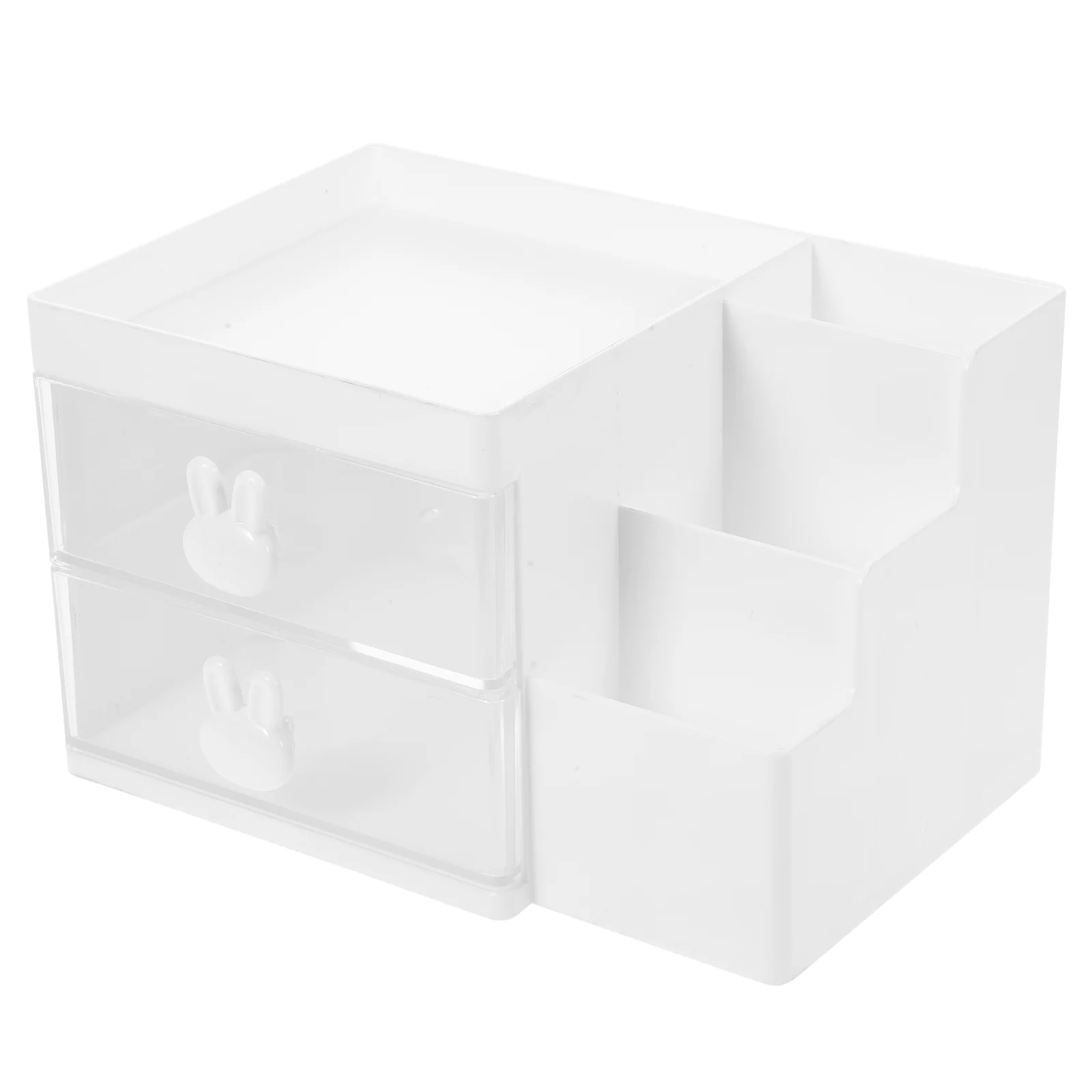 

Настольный органайзер, коробка для канцелярских принадлежностей с 2 ящиками, контейнер для ручек и карандашей, пластиковый держатель для папки для файлов