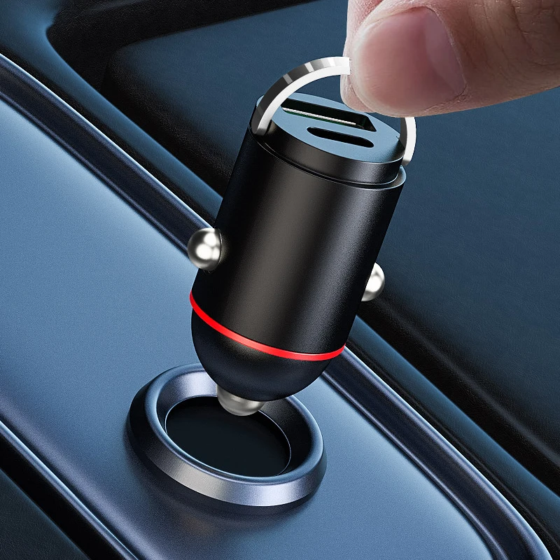 Fast Charging USB Car Charger For Mobile Phones