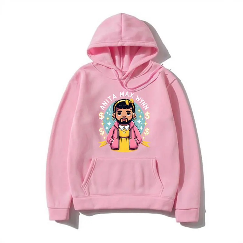 Funny Anita Max Wynn Cool Meme Print Hoodie Men Autumn and Winter Fashion Harajuku Sweatshirts Oversized Hoodies Pullover Unisex