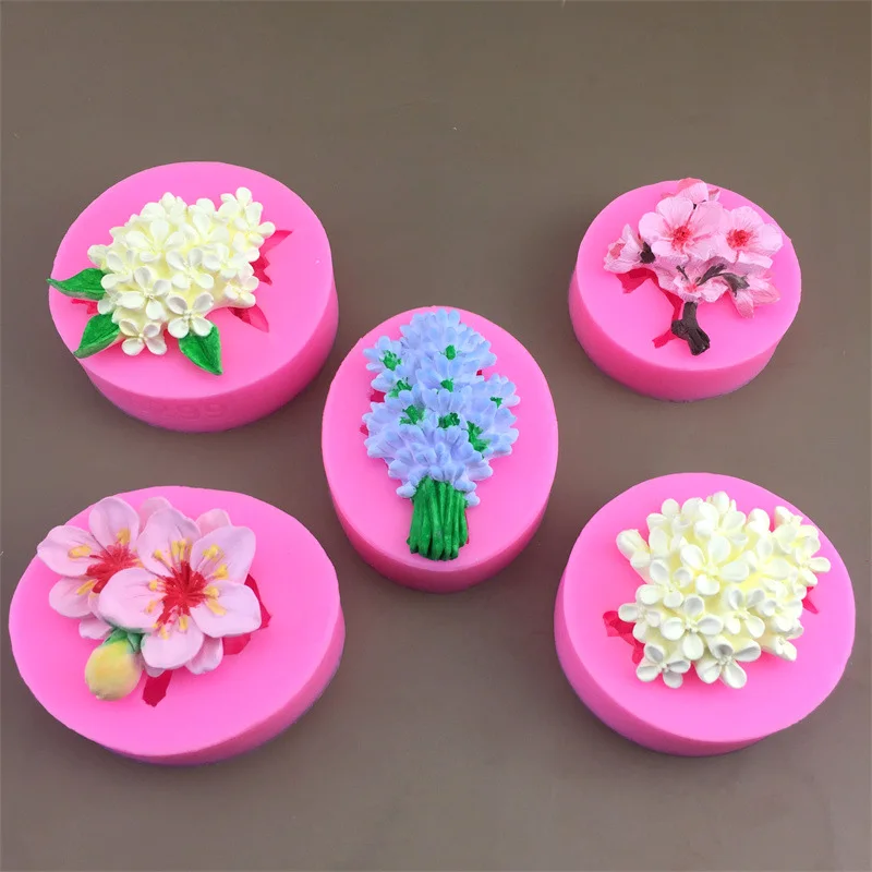 PLUM BLOSSOM FLOWER Silicone Mold