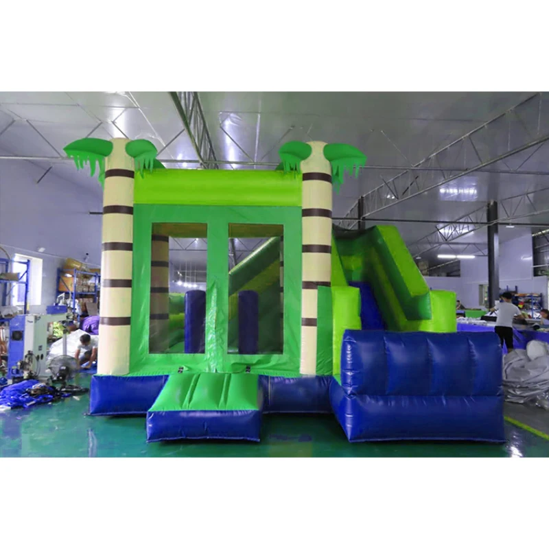 

High Quality Mini Inflatable Bounce Combo For Outdoor Entertainment Jumping Bounce Trampoline with Slide