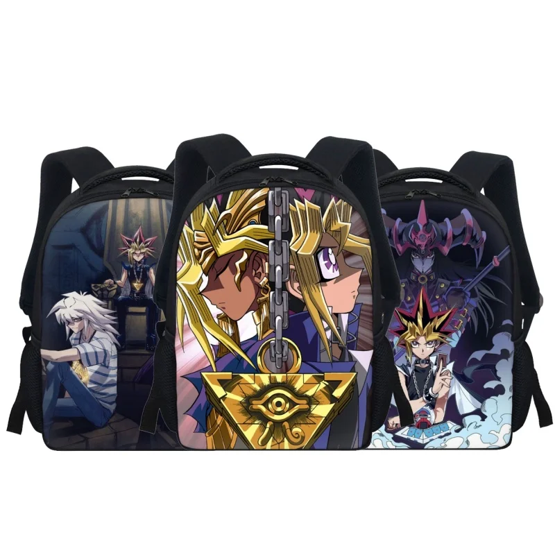 

Cartoon Infantil Schoolbags Anime Duel Monsters Pattern Kindergarten Mini Children Backpacks Back to School Kids Bookbags Zipper