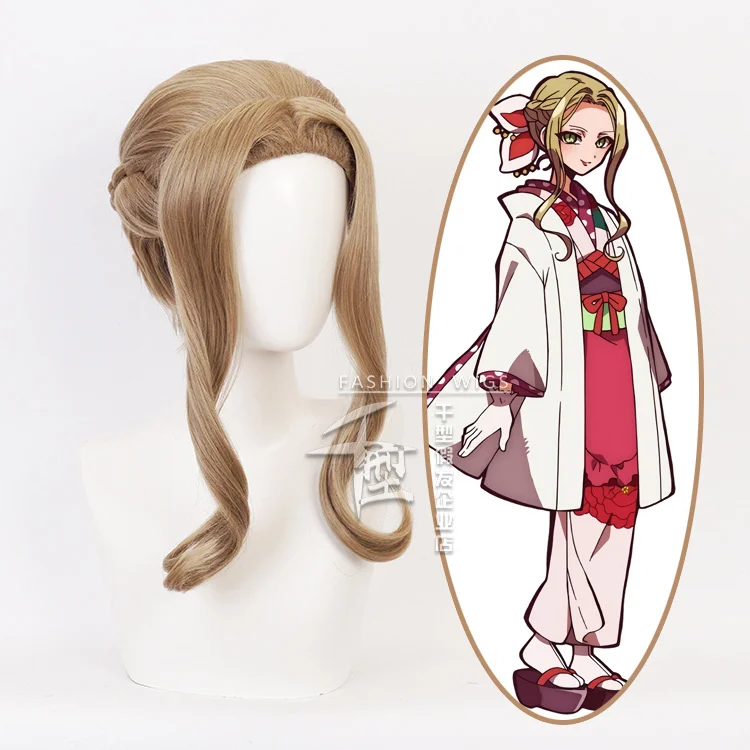 

Anime Wig Cosplay Toilet-bound Hanako-kun Role-playing Props Halloween Costume From Woman Long Wig Adult Anime COS