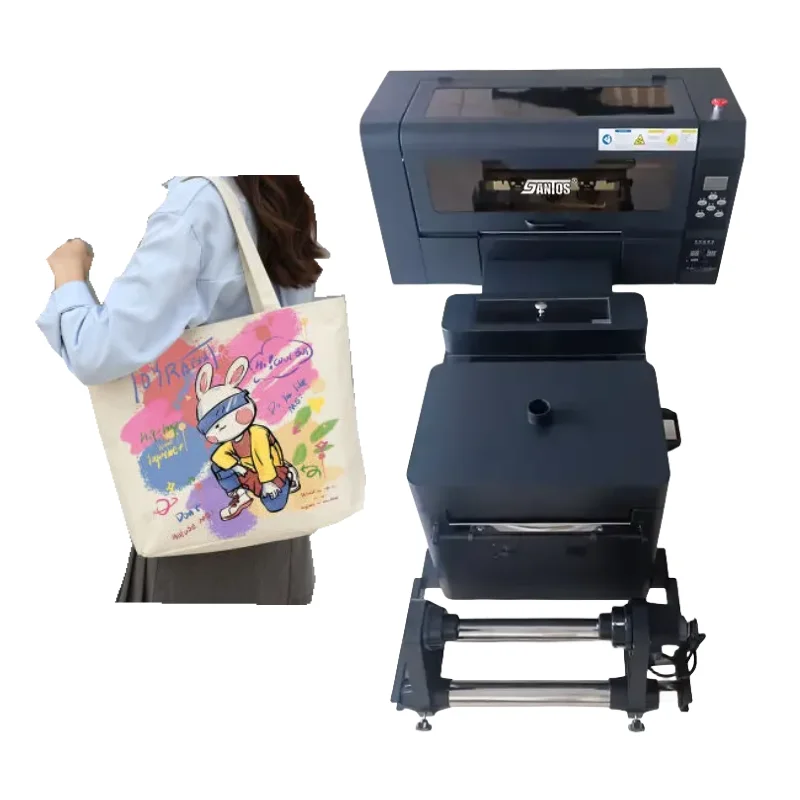 

Small DTF Printer A3 30cm With Powder Shaker Inkjet PET Film Printer with XP600 I3200 Heads DTF Printing Machine DTF printer