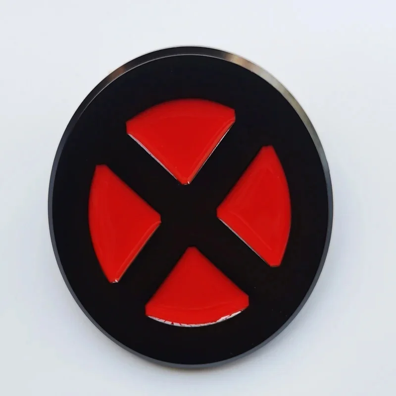 X-Men 슈퍼 히어로 메탈 코스튬 벨트 BuckleSWB10-09, 4cm 너비의 벨트에 적합, 연속 주식, 신제품