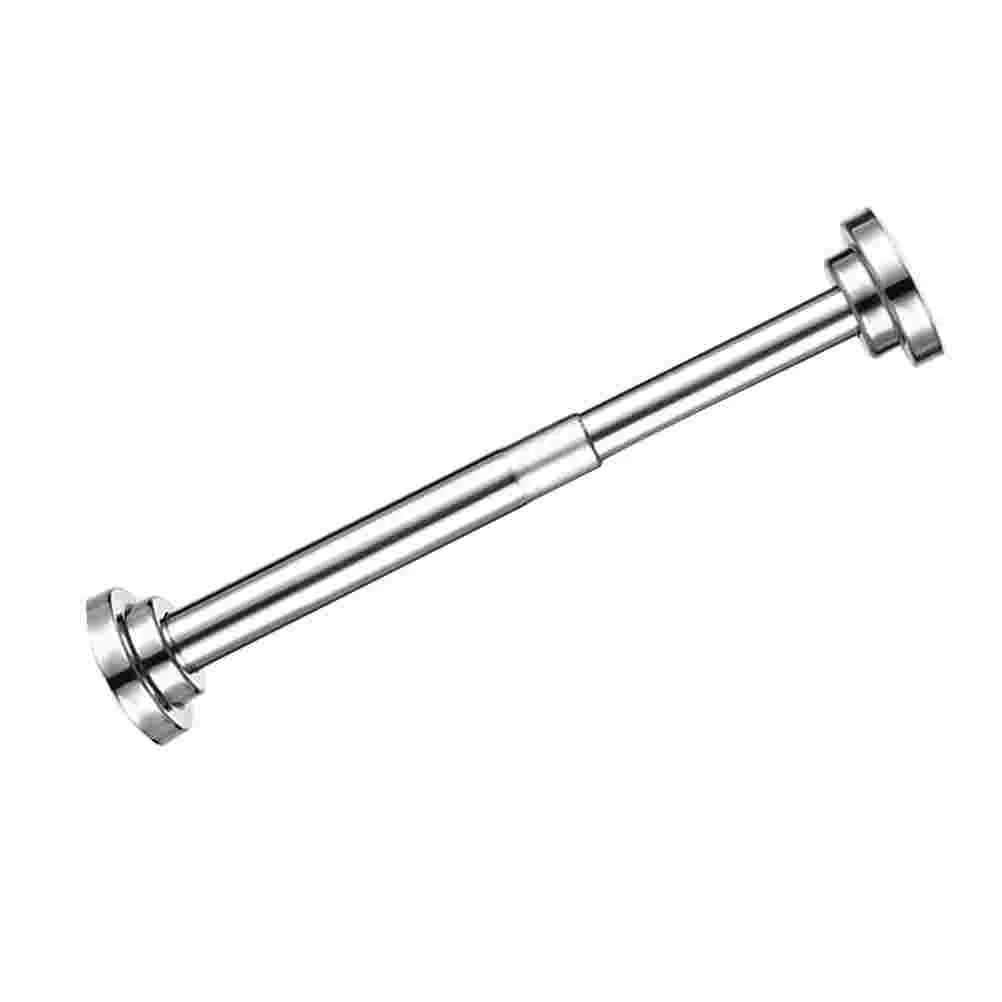 

Shower Curtain Rod Extendable Bar Rods Rail Tube for Bathroom Door Pole Telescopic