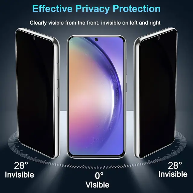 For Samsung Galaxy M51 M52 M53 M54 M55 Anti Spy Tempered