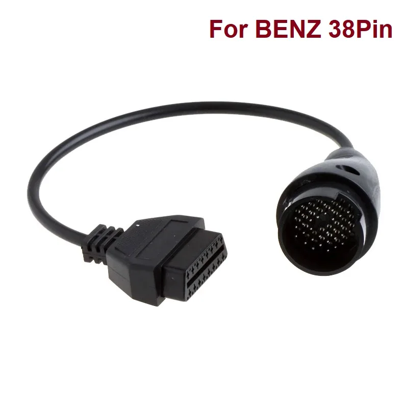 OBD2 Cable For BMW 20PIN To 16PIN Diagnostic Tool Scanner Code Reader Adapter Car Connector Cable For KIA 20Pin For BENZ 38Pin car battery charger