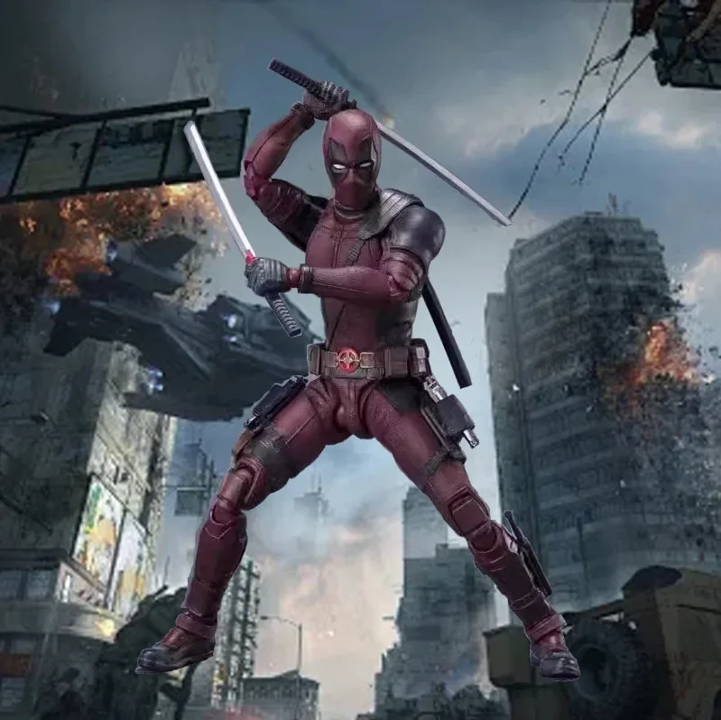 Hot Toys Shf Deadpool 2 Deadpool Classic Film And Television Character Little Cheap Marvel Universe Gear Joint Mobile Toy