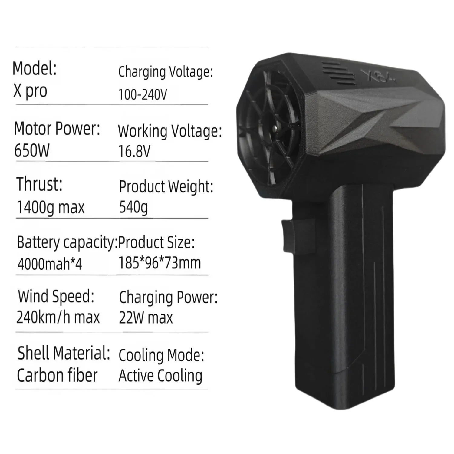 توربو نفاث مزود بمروحة مجرى هواء عالية السرعة، مع...