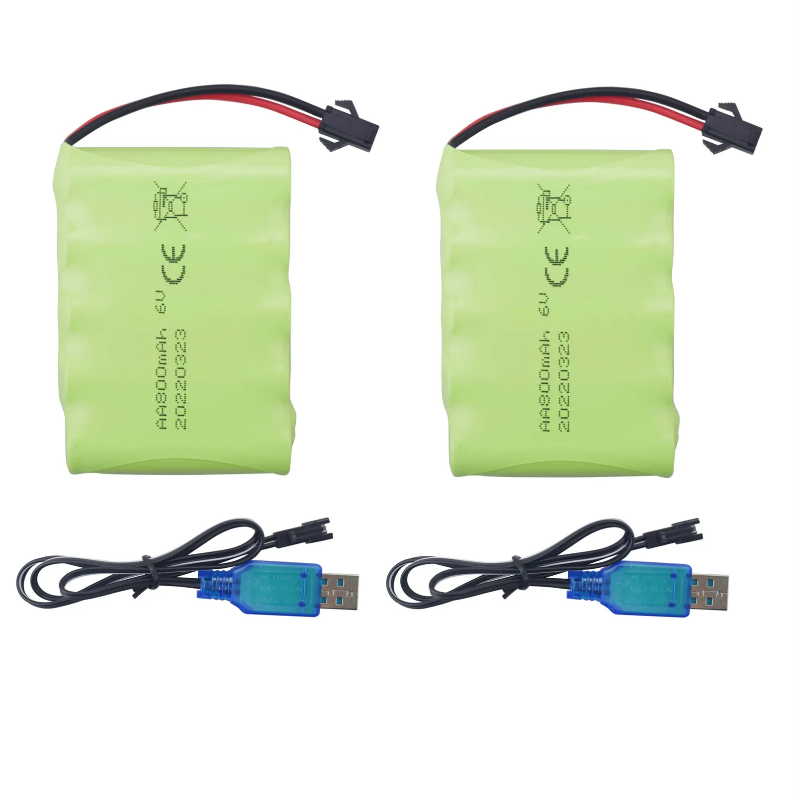 7,4 V 500 mAh SM-2P Plug oplaadbare RC auto Li-ion batterij voor RC
