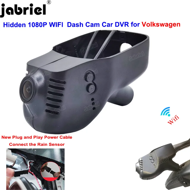

For Volkswagen VW Touareg Touran Jetta Arteon For VW Tiguan Passat golf Polo For VW Multivan Magotan HD Wifi Car DVR Dash Camera