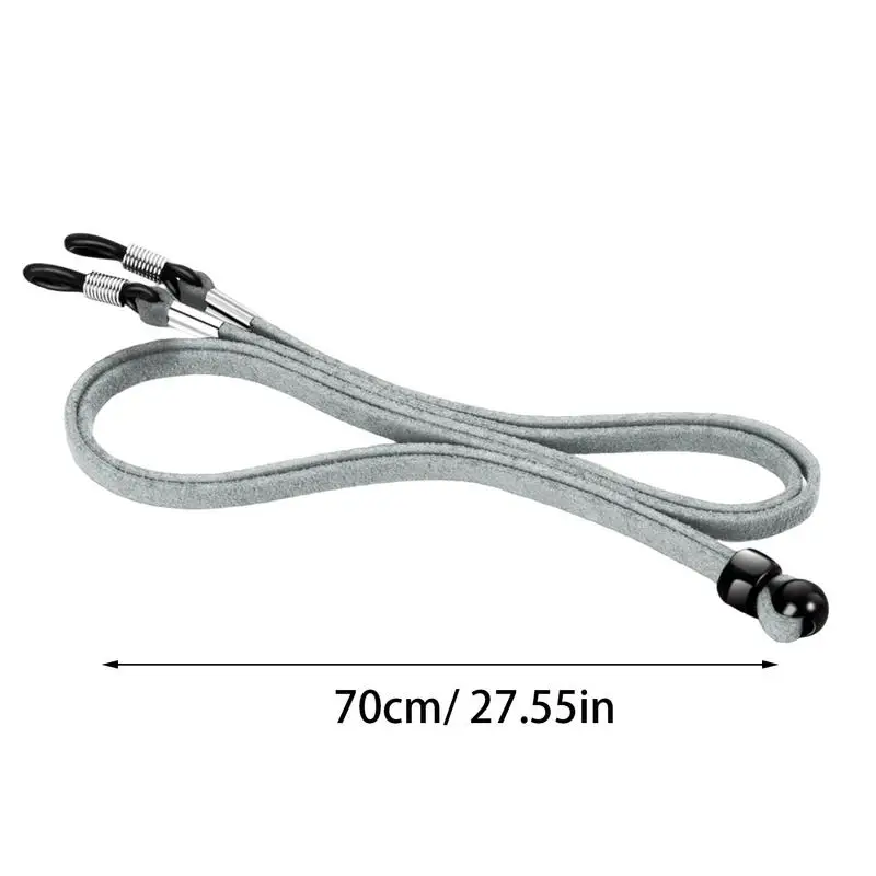 Adjustable Elastic Silicone Eyeglasses Straps Chain Sunglasses Chain Sports Anti-Slip String Glasses Ropes Band Cord Holder 1PC