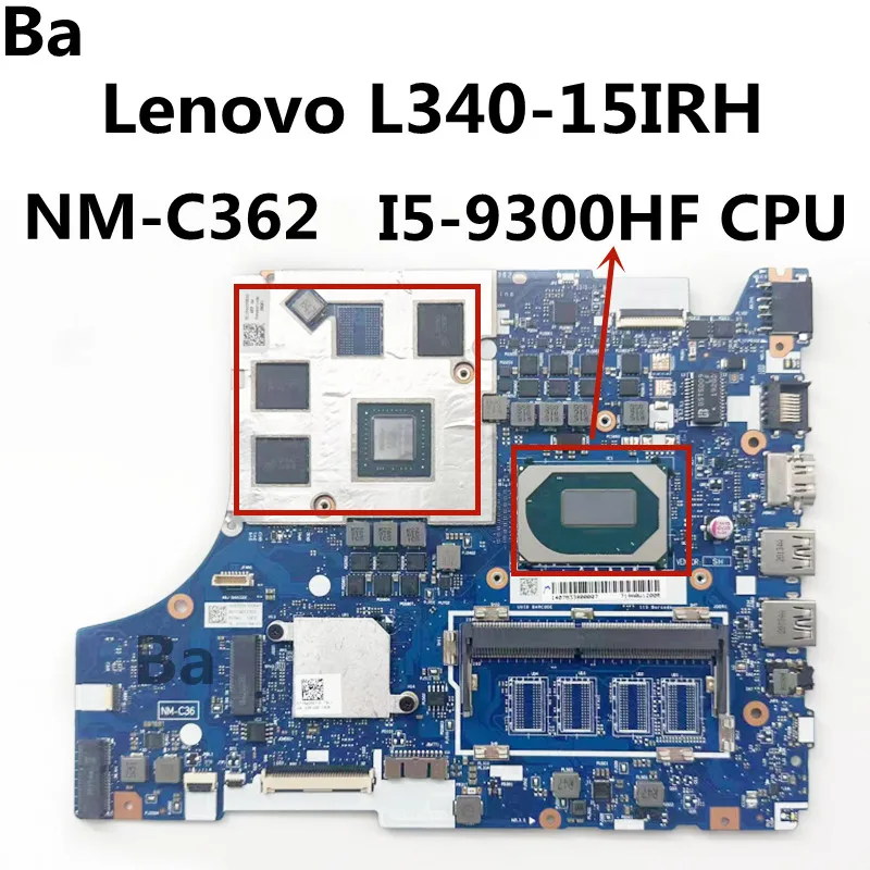 

Материнская плата для ноутбука Lenovo L340-15IRH с центральным процессором GTX1050 3G 100% test ok