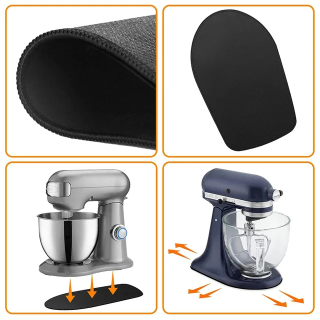 Pad A Keverő Tológép-Gördülő Tálca Keverőmozgóhoz Kompatibilis Dőlésfejű Állványtábla Turmixgép Szőnyegekkel - Image 3