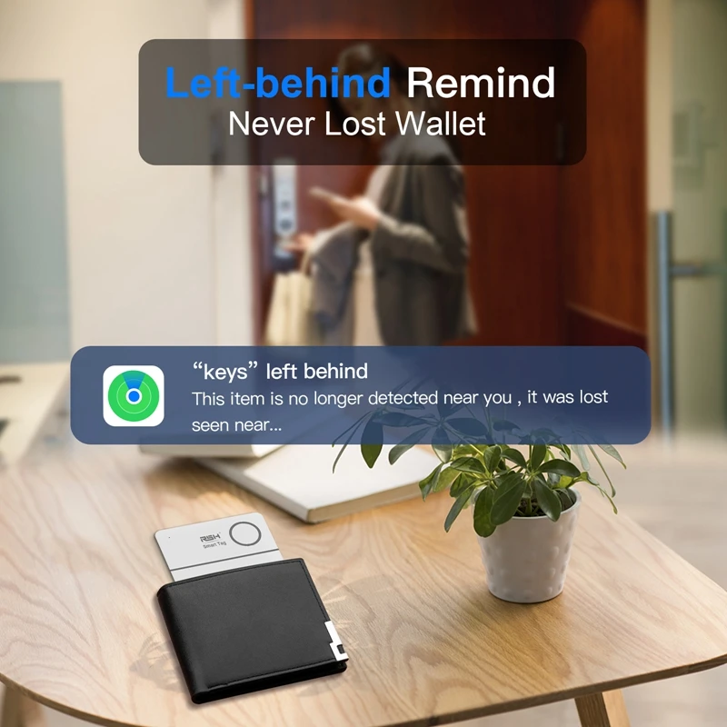 Smart Card Tag for Apple Airtag card find my apple tracker Bags Wallet Suitcase Bags Key Finder Bluetooth Card Tracker GPS posit 3
