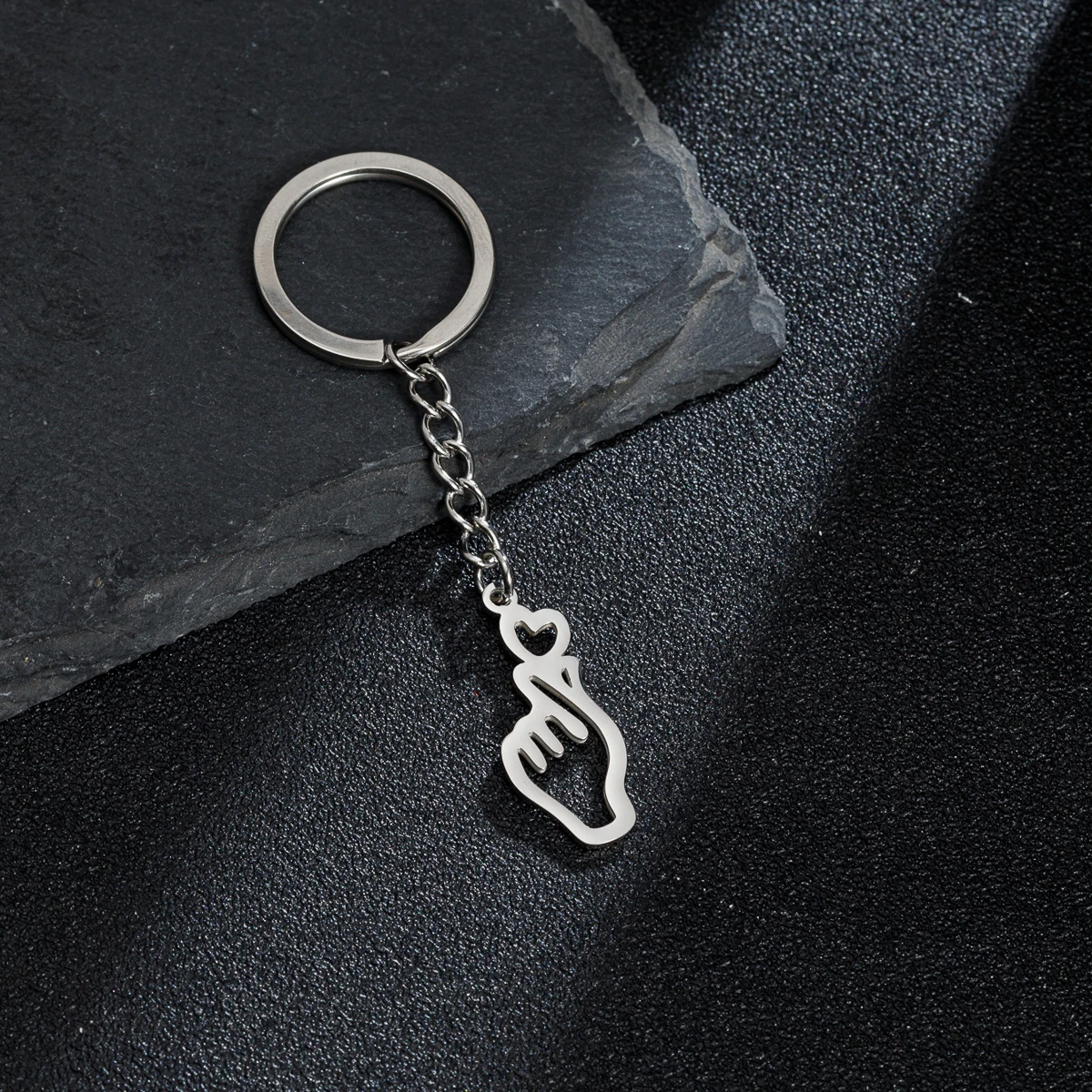 Keychain Accessories Charms DIY Keychains Keyring Rings Metal Hooks  Keyrings Bulk