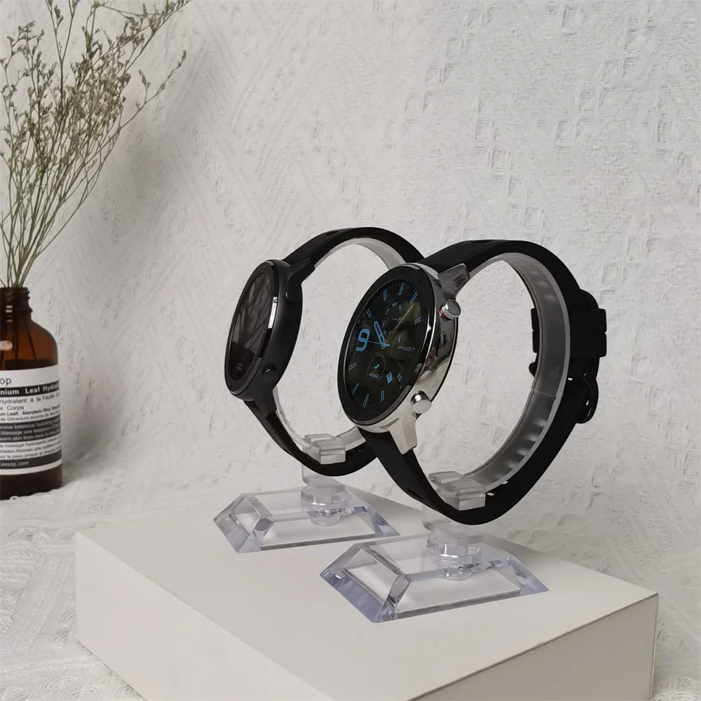 Amazfit gtr 47ためのスマートウォッチ男性5ATM防水bluetooth