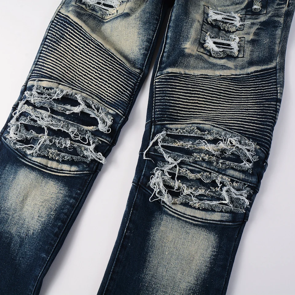 WASHINGTON DEE CEE Jeans Rectos Con Detalles Rasgados - Farfetch WASHINGTON DEE CEE Jeans Rectos Con Detalles Rasgados - Farfetch