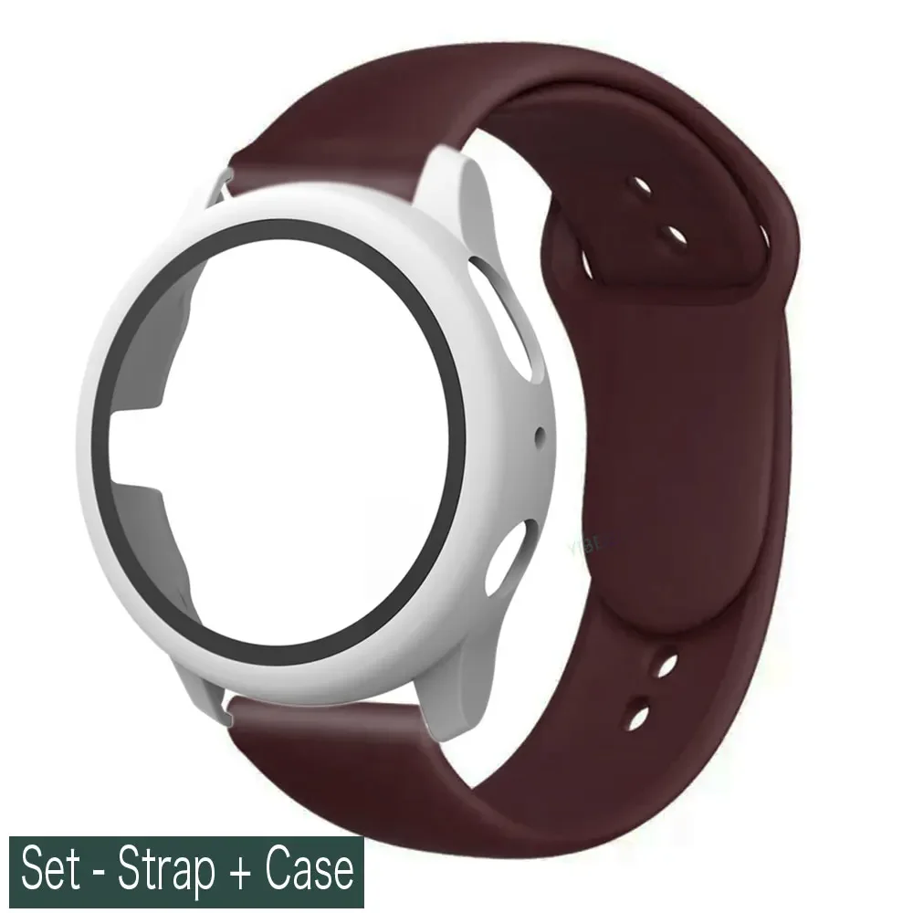 Protective Glass Film Case & Strap Set with Bracelet Accessories