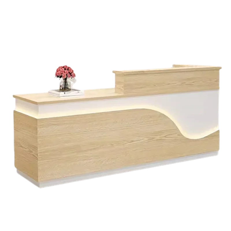 Lectern Simple Aesthetic Reception Desks Counter Cash Professional Entrances Tables Recepcion Salon De Belleza Shop Office Bar
