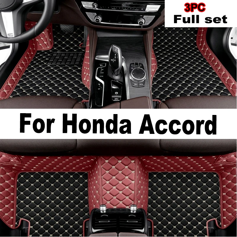 

For Honda Accord 2022 2021 2020 2019 2018 Car Floor Mats Waterproof Carpets Auto Interior Accessories Custom Covers Rugs Product