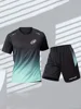 Bullpadel Men's Sport T-shirt Men's Tennis Sport Short Sleeve 3D Printed Football Training T-shirt Summer Badminton Tracksuit 4
