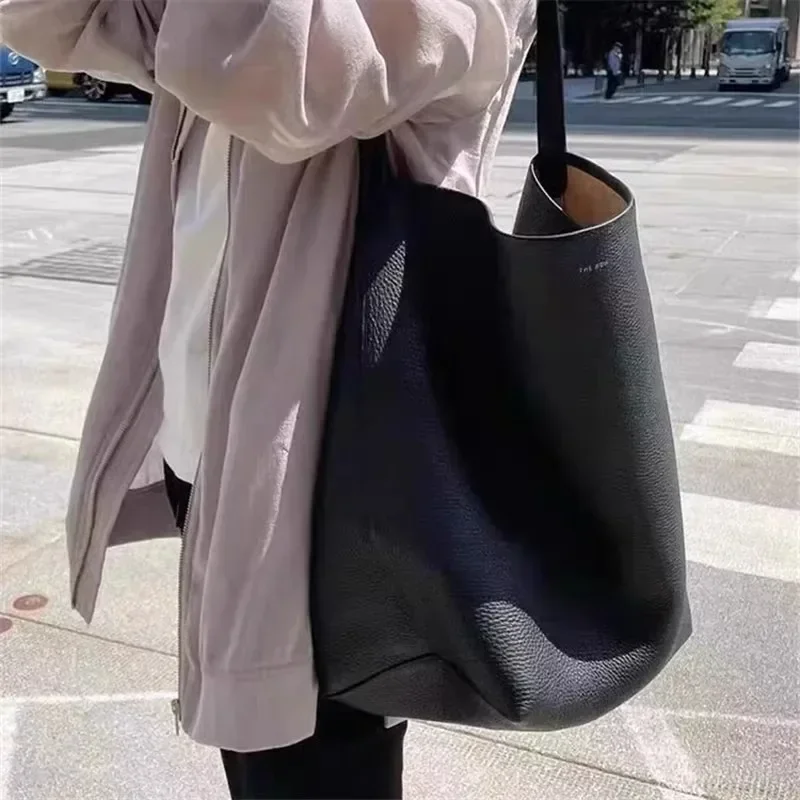 

Cowhide Single Shoulder Bag Handbag Row Bucket Tote New Dermis Classic Lcu Lychee Patterned Tote Bags Luxury Shoulder Bag