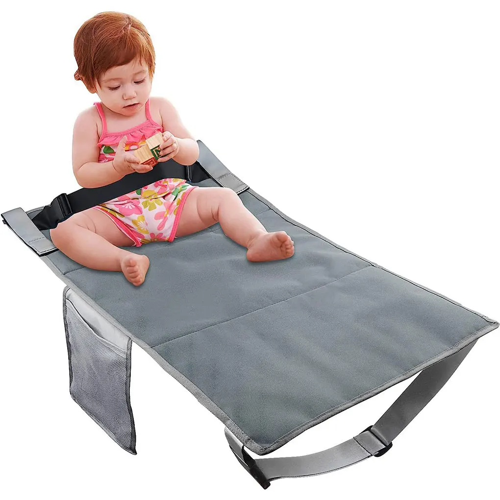 Toddler Airplane Seat Extender Portable Airplane Foot Hammock for Kids Plane Travel Foot Rest Baby Footrest Bed