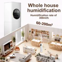 Humidificateur d'air électrique 8L pour chambre à coucher, purificateur d'air, brumisateur, télécommande intelligente, écran tactile, aromathérapie, brouillard UV 5
