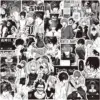 65PCS Anime Death Note Stickers Black White Decals Scrapbook Luggage Laptop Bike Suitcase Car Graffiti Sticker Decoration Toy 1