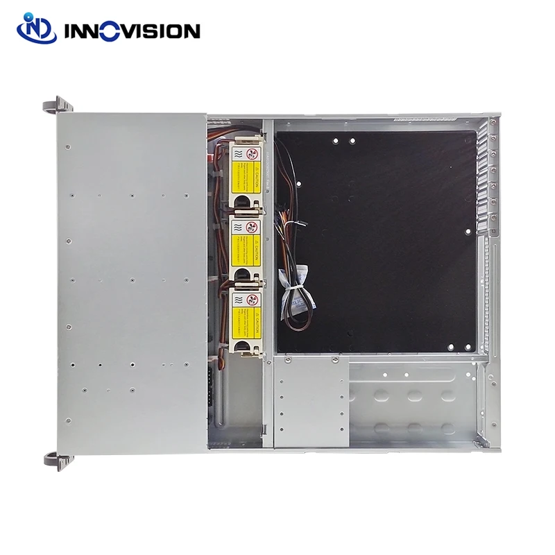 New 19inch 2U 12 HDD 12bays Hotswap Server Case With 12G MINI SAS HD Backplane With 2xSFF8654 NVME and 3xSFF8643 12GB Interface
