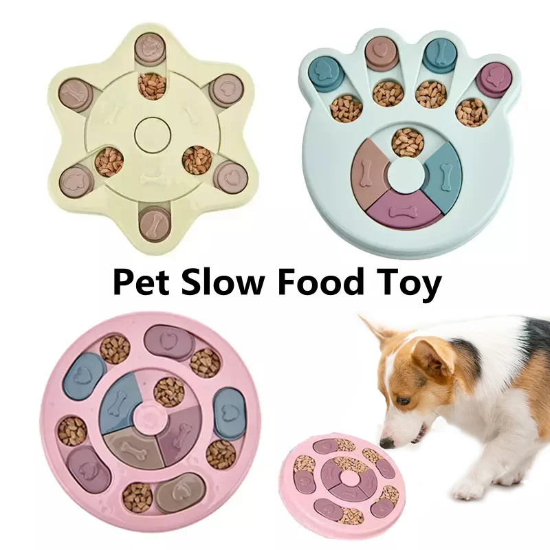 Dog Puzzle Toys Increase Iq Interactive Slow Dispensing Feeding Pet Dog