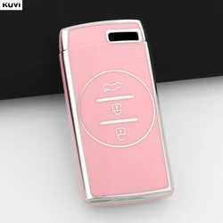 Premium TPU Car Remote Key Case Cover - 10 Pack (Pink)