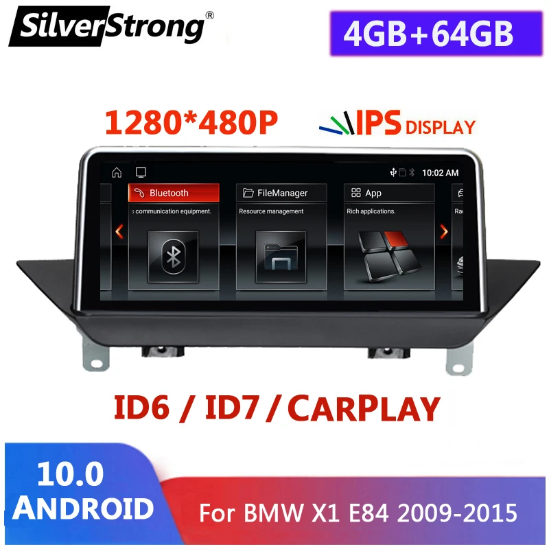 E84 X1 Android 10 CarPlay для BMW 2009-2012 IPS мультимедийный экран онлайн GPS карта функция DVR 4 Гб