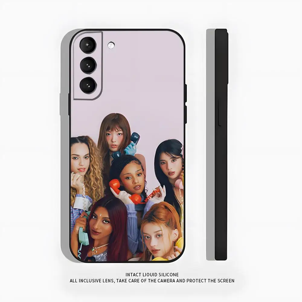 Hot Music KATSEYE Shockproof Soft Phone Case