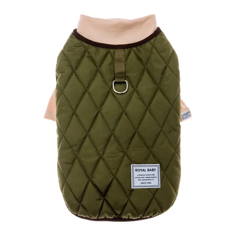 thumbnail image 1 of Ropa de invierno para perros, chaleco cálido con cremallera y chaqueta con jersey para perros pequeños y medianos, pug, chihuahua, bulldog francés, clima frío, 1 of 5