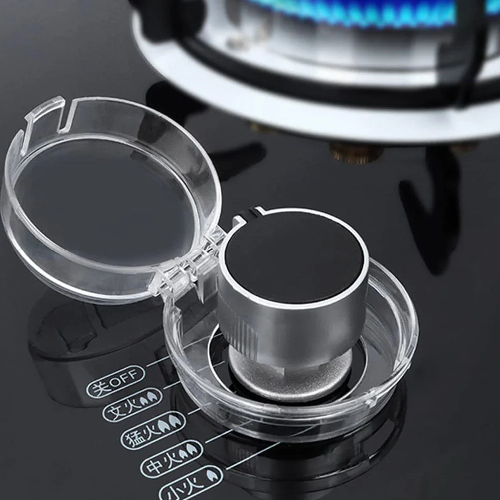 Gas Stove Burner Covers stove protector cover 5 Pcs for Child Safety Oven Childproof Lock Handles