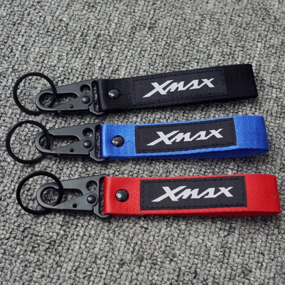 For YAMAHA XMAX300 XMAX 250 X-MAX 125 250 300 400 Universal All Year  Motorcycle Accessories Embroidery Badge Keyring Keychain - AliExpress